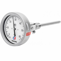 Термометры Тип БТ, серия 220 кор­ро­зи­он­но­стой­кие с воз­мож­нос­тью гид­ро­за­пол­не­ния си­ли­ко­ном 