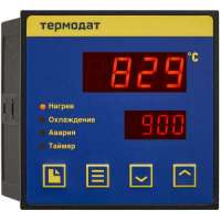 Термодат-10К7-А - одноканальный ПИД-регулятор температуры и аварийный сигнализатор со светодиодными индикаторами