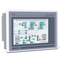 СПК207 контроллер с сенсорным экраном 7” для распределенных систем