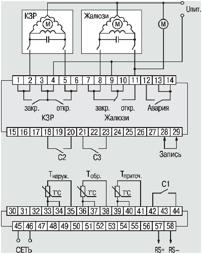Схема электрическая овен. Контроллер приточной вентиляции трм33. Трм33 контроллер для вентиляции. Контроллер Овен трм33 щ4. Контроллер трм33 схема.